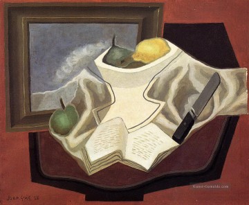  Front Kunst - die Tabelle vor dem Bild 1926 Juan Gris
